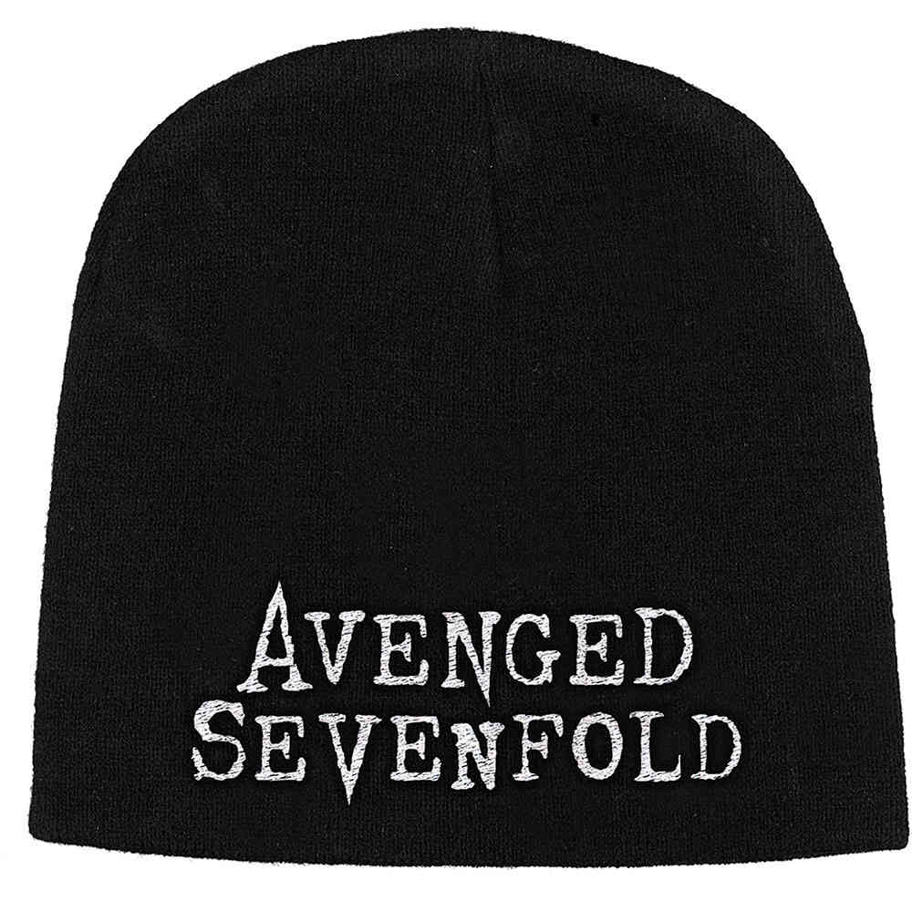 Avenged Sevenfold - Logo Beanie Muts - Zwart